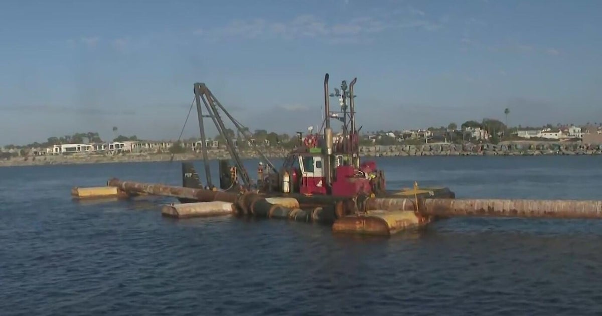 Long Beach Alamitos Bay dredging project begins, includes sand ...
