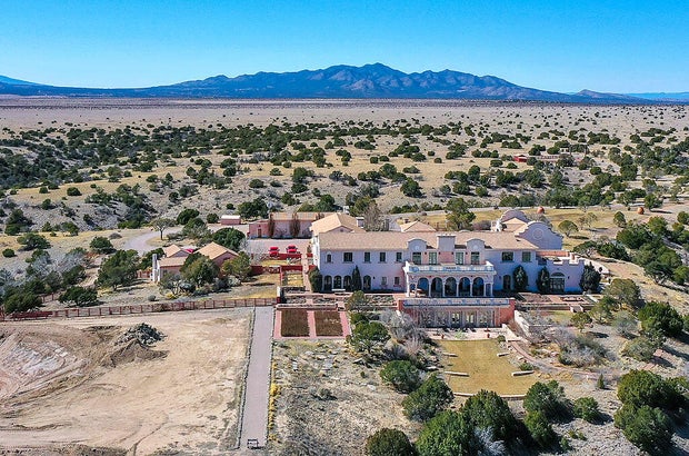 Activists Hold Protest And Caravan To Epstein's Former Zorro Ranch On International Women's Day In New Mexico 