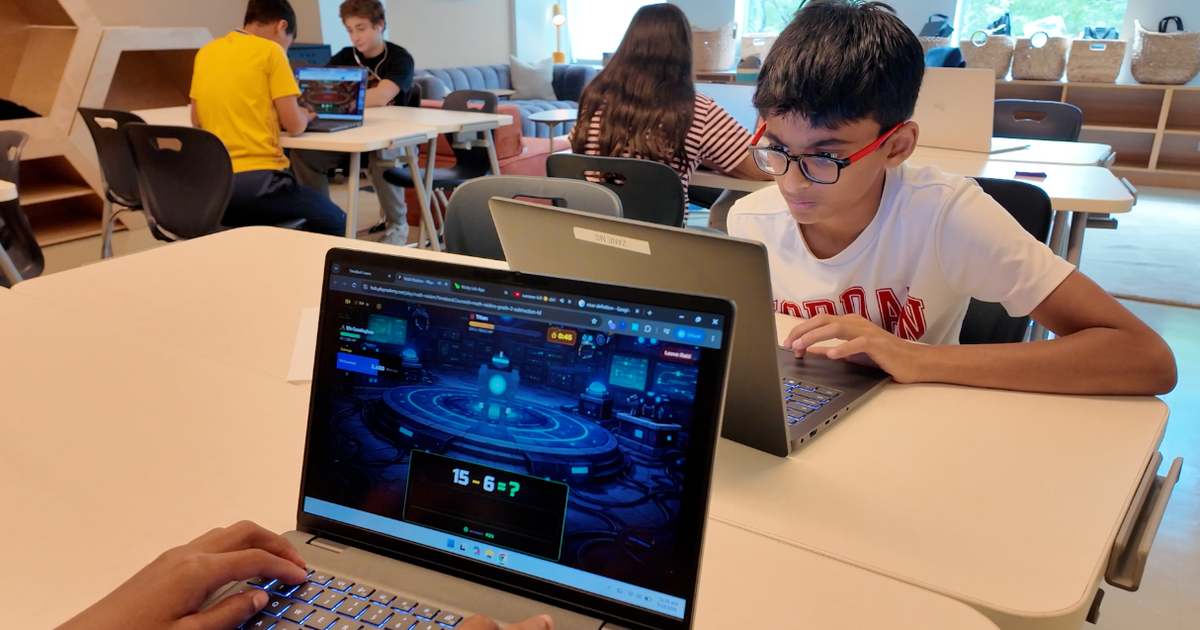 Това училище без учител казва, че изкуственият интелект може да преподава на учениците за 2 часа на ден