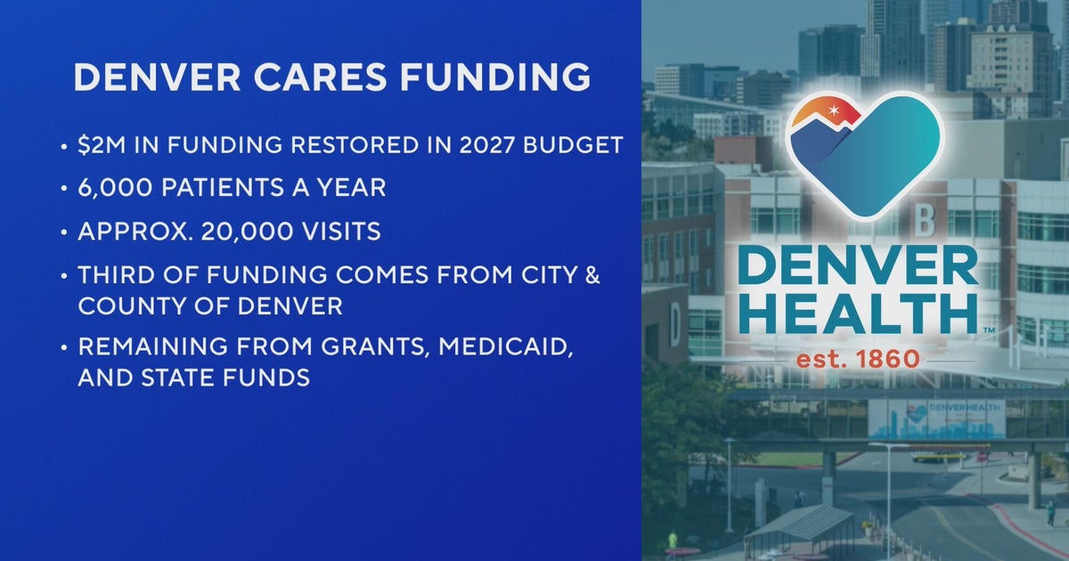 Denver Health needs help supporting rehabilitation program - CBS Colorado