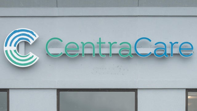 CentraCare Facility Exterior with Grand Opening Banner 