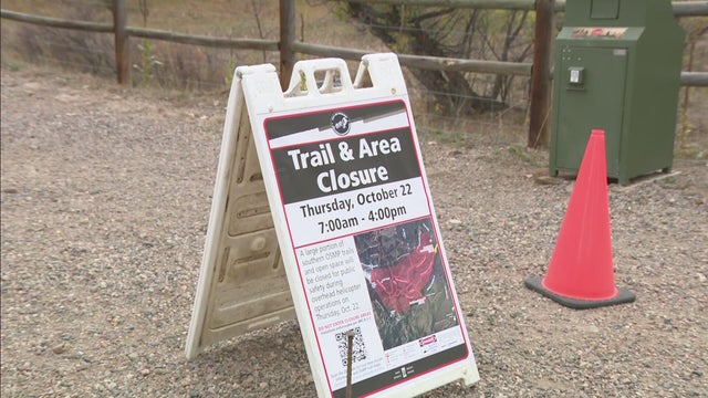 Some trails closed in Boulder County Thursday during plane crash wreckage recovery