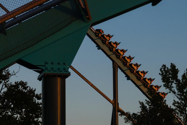 Six Flags Over Georgia's Goliath Roller Coaster