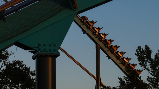 Six Flags Over Georgia's Goliath Roller Coaster 