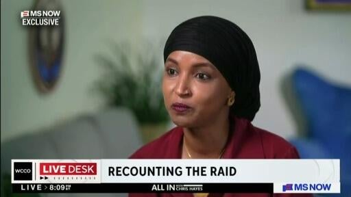 Rep. Ilhan Omar recounts federal raid, and more headlines