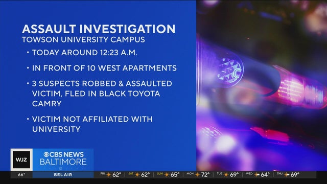 Police investigating burglary on Towson University campus