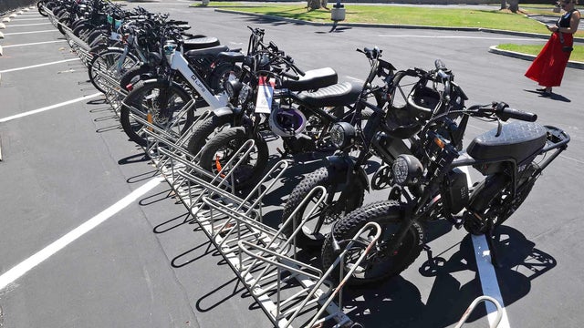 Rules and regulations for e-bikes at high school 