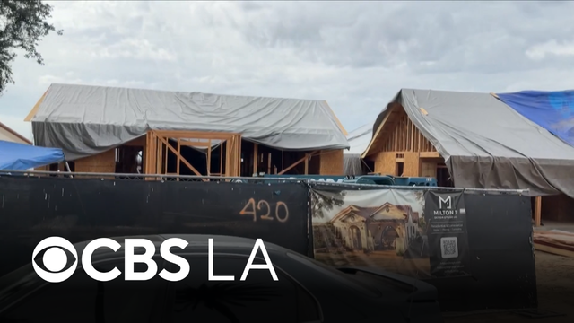 Altadena residents concerned about rain as they continue to rebuild after Eaton Fire