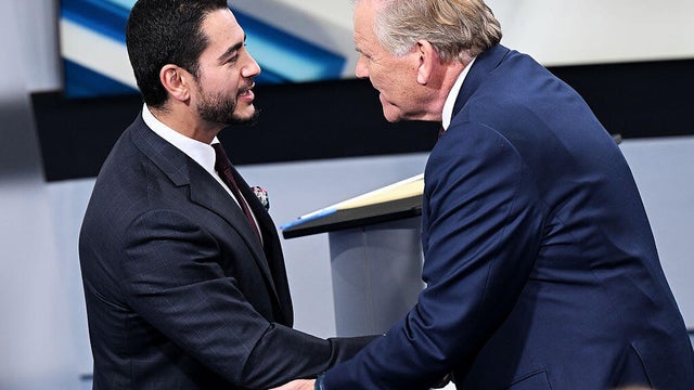Michigan Senate Candidates Abdul El-Sayed And Mike Rogers Debate In Detroit 