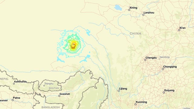 Powerful 7.0 magnitude earthquake hits Tibet 