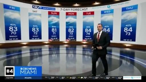 More rain is set to return to South Florida with localized flooding possible this weekend