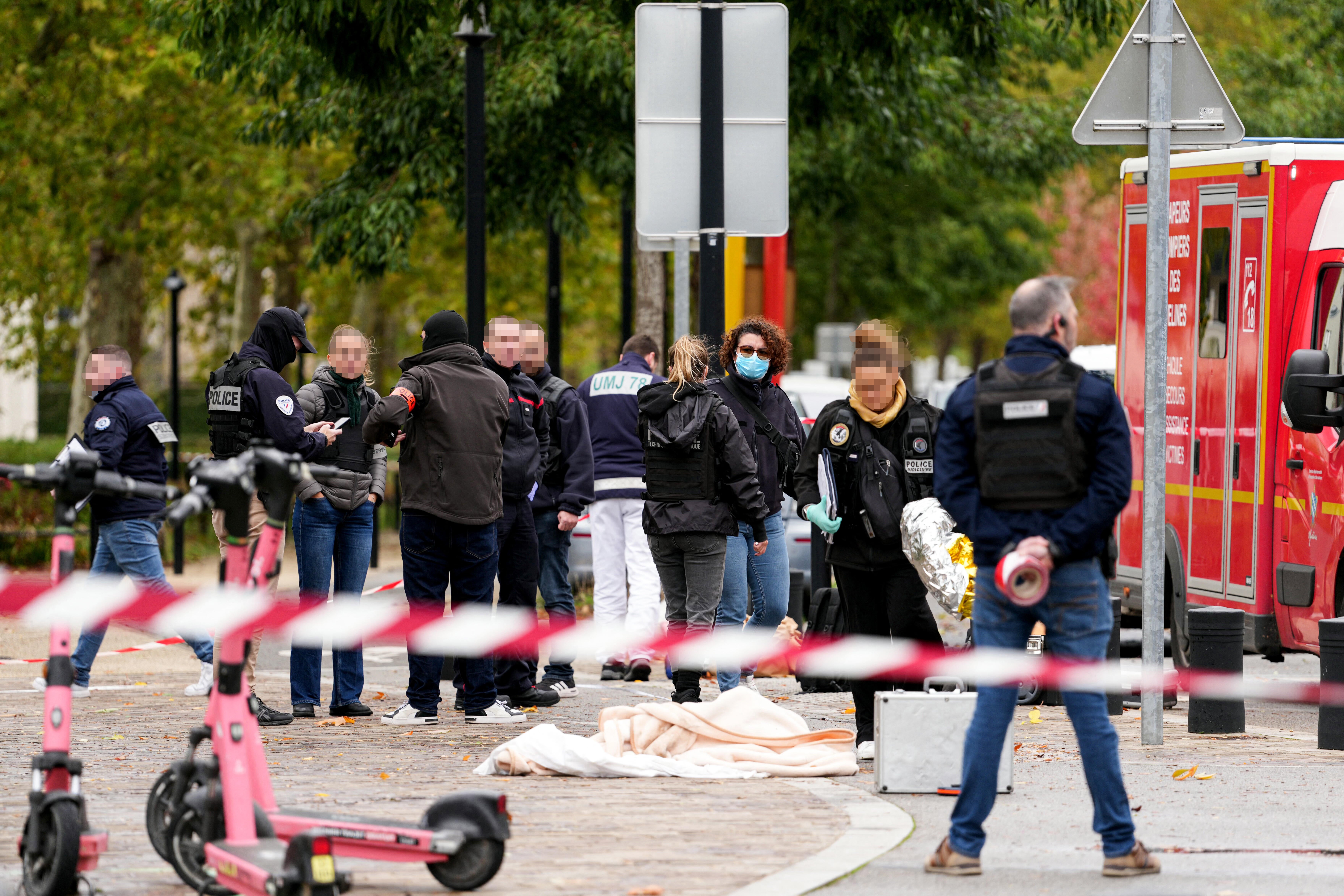 Deadly shooting in Paris suburb investigated as terrorism, officials say