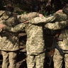 Ukrainian Soldiers Participate In Trinity Day Services 