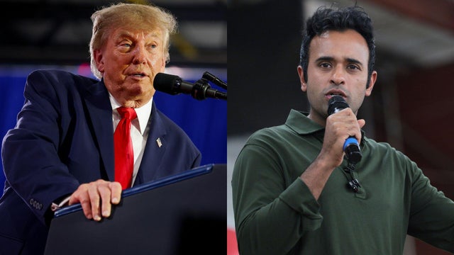Trump continues defending Ramaswamy ad
