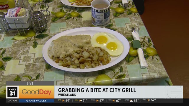 Kevin is at City Grill This morning