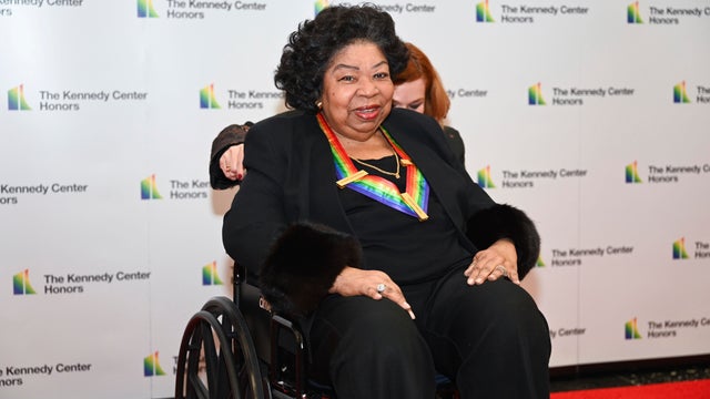 Former Kennedy Center Honoree Martina Arroyo arrives at the State Department for the Kennedy Center Honors gala dinner, Saturday, Dec. 3, 2022, in Washington. 