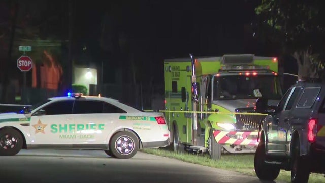 Woman arrested after man set on fire in northwest Miami-Dade