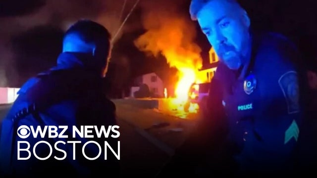 Bodycam footage shows Holbrook police officers saving driver trapped in burning Jeep