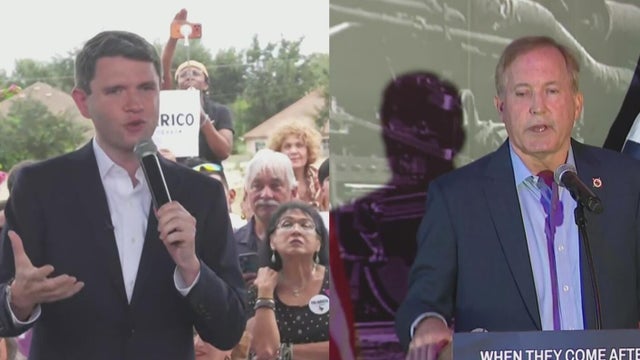 Paxton and Talarico on the campaign trail in tight Senate race