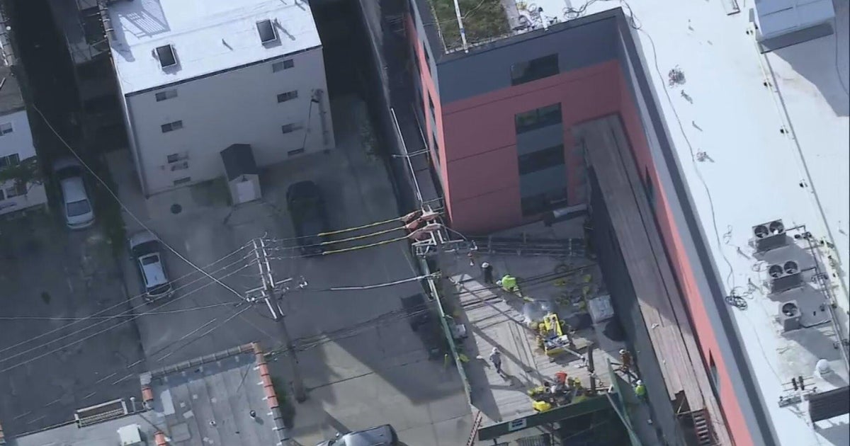 Person hospitalized after falling from scaffolding from Howard Brown ...