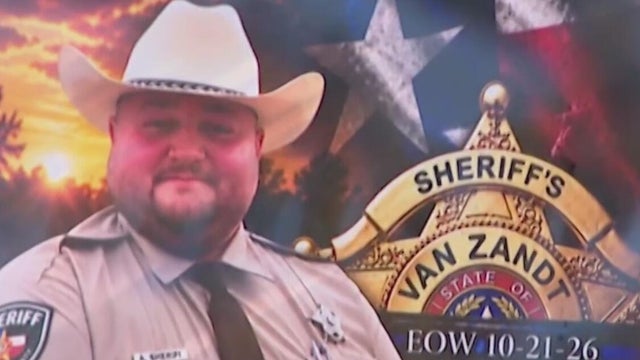 Body of Texas deputy to be escorted to Canton; community holds fundraiser for grieving families
