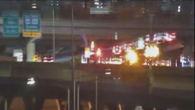 1 killed, 4 injured in crash on I-25 in Denver near Colfax Avenue