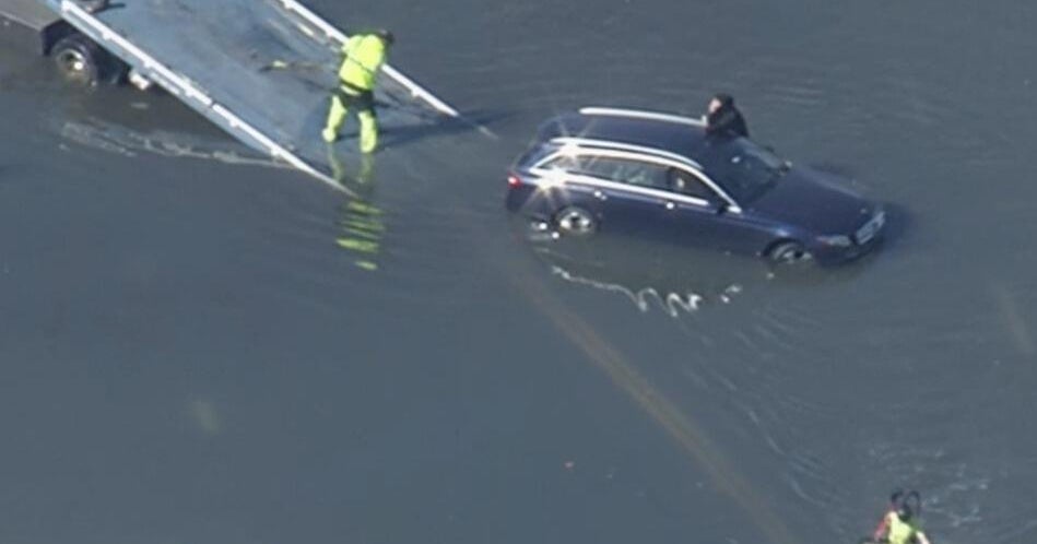 Flooding in parts of Marin County as coastal flood advisory in effect for Bay Area