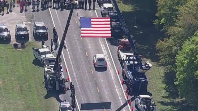 Fallen Van Zandt County deputy honored with procession back to Canton