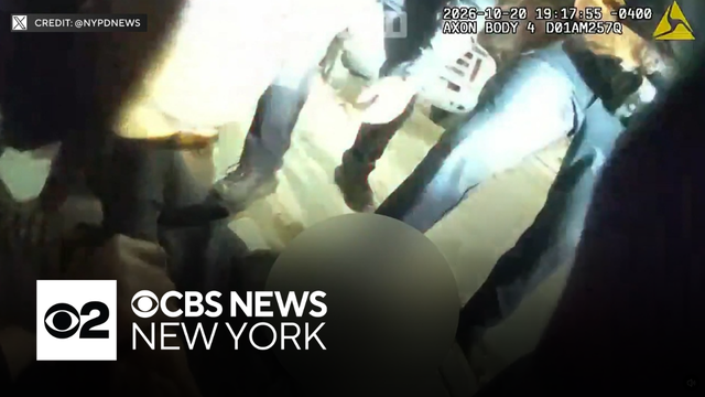 Body camera video shows NYPD officers arresting Queens shooting suspect