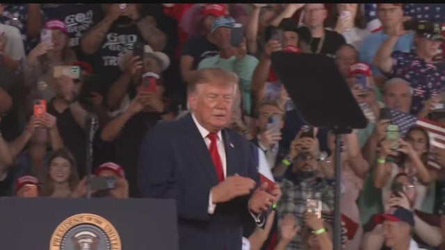 Trump returns to Texas to rally support for Ken Paxton