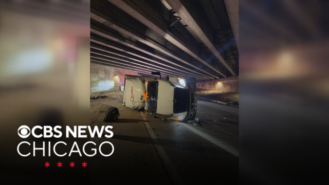 Traffic resumes after semi truck overturns on I-65 in NW Indiana