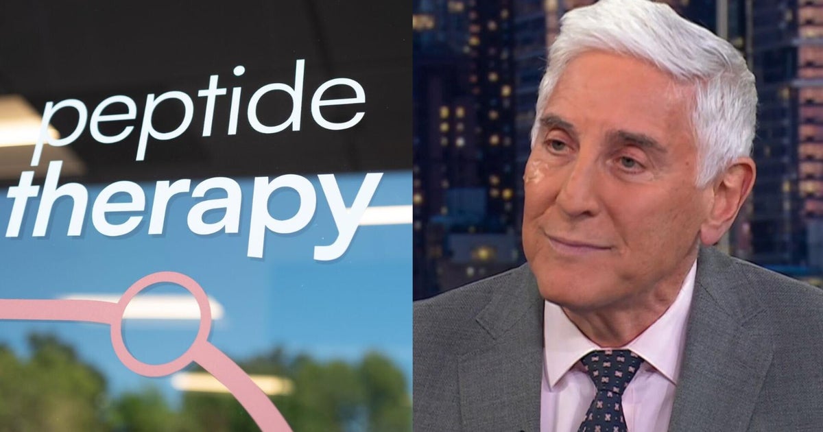Dr. Jon LaPook explains why peptide sales are controversial