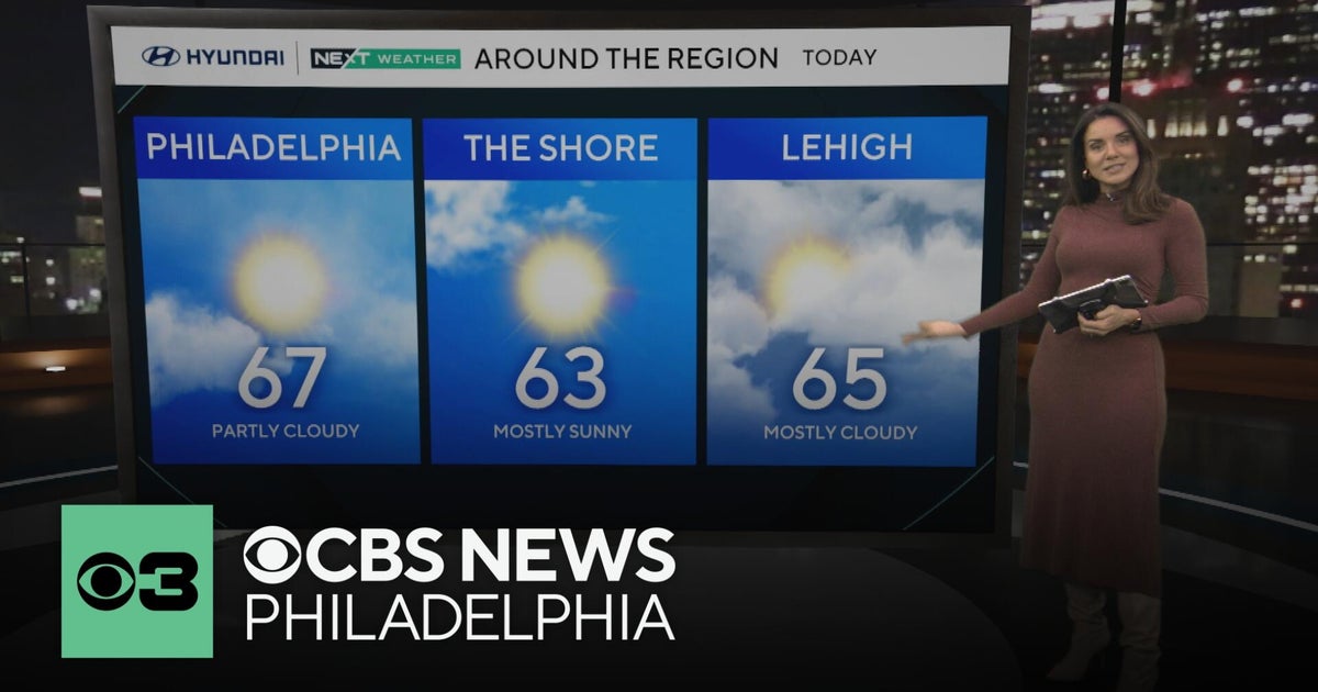 Splendid day in Philadelphia area, looking great for trick-or-treating ...