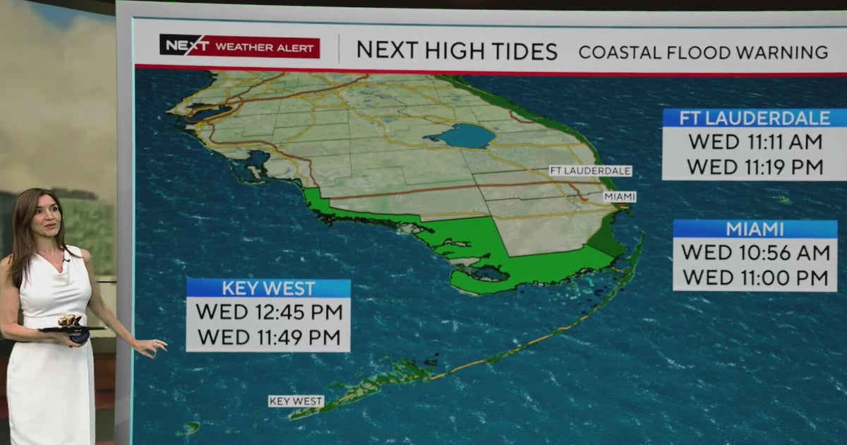 King tide relief on the way after days of relentless high tide flooding across South Florida