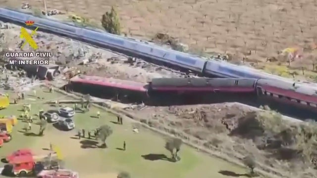 Dozens killed after collision with 2 high-speed trains in Spain