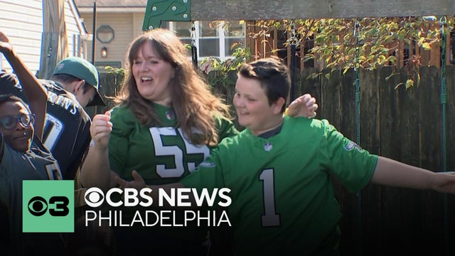 Young Eagles fan who battled blood clots has message for Jalen Hurts