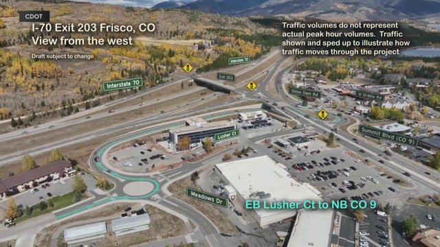 Colorado construction project on I-70 to go on winter hiatus