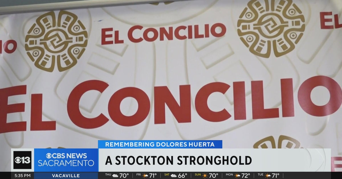 Stockton honors Dolores Huerta and impact of her efforts - CBS Sacramento