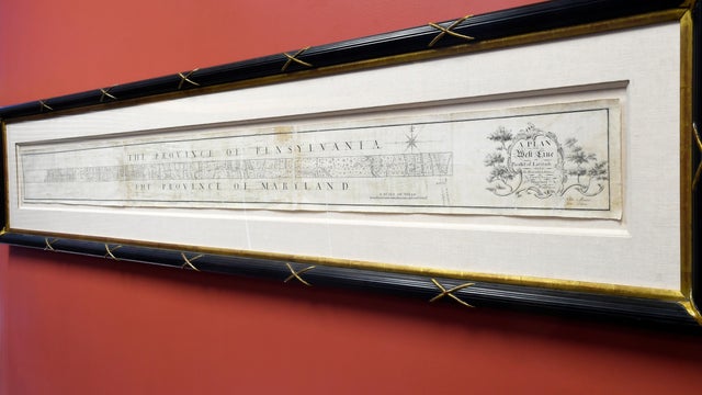 Mason Dixon Map Auction 