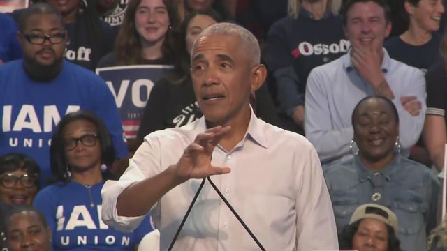 Obama, Trump hold dueling campaign rallies during midterm election blitz