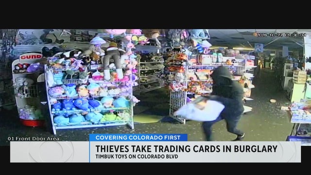 Thieves target toy store for Pokemon trading cards