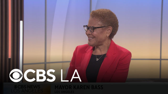 Los Angeles Mayor Karen Bass joins CBS LA for conversation about reelection bid, vision for next 4 y