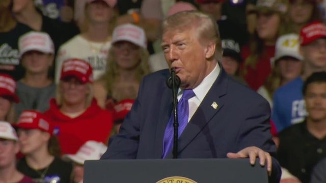 President Trump campaigns for Darline Graham in South Carolina
