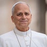 Pope Leo XIV arrives to lead his traditional Wednesday 