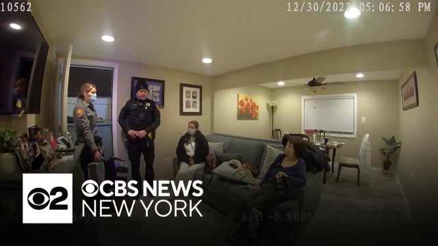 Body cam video shows interaction after 911 call in Nassau County