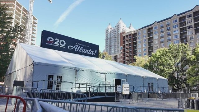 G20 meeting leads to road closures in Atlanta