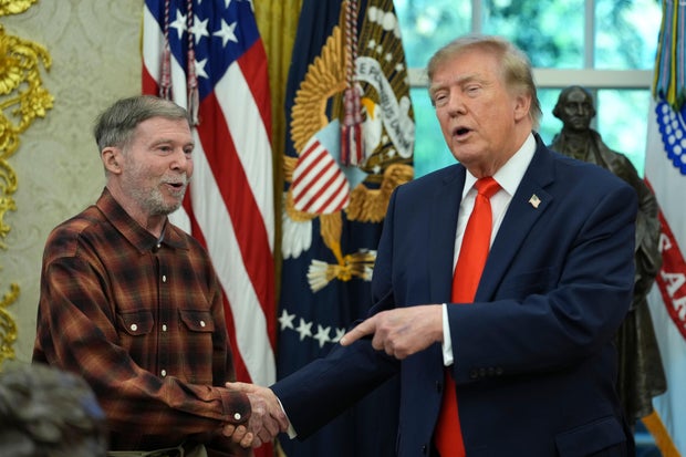 Donald Trump and Stephen Hubbard