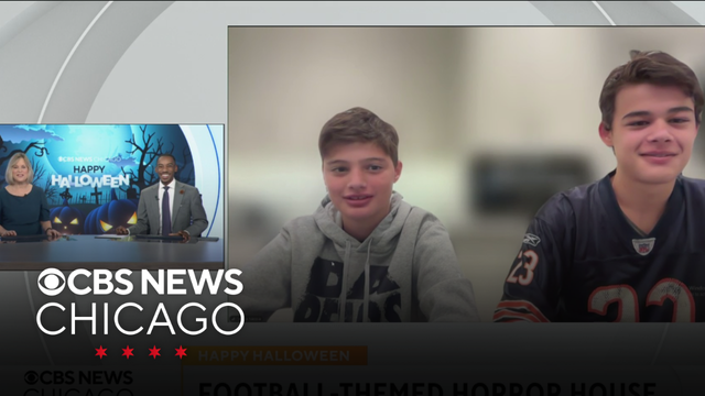 The idea behind the Hinsdale football-themed horror house