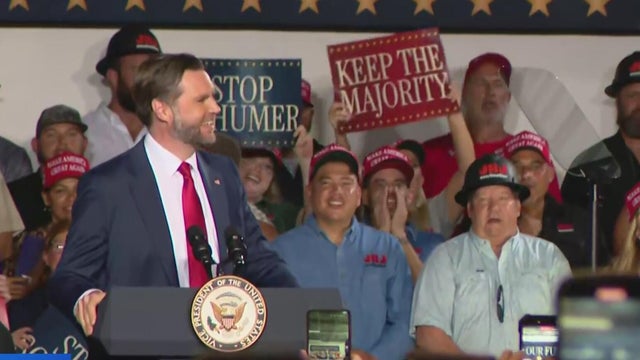 JD Vance rallies in Weatherford for Ken Paxton ahead of Election Day