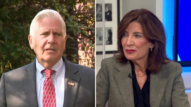 Bruce Blakeman and Gov. Kathy Hochul 